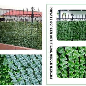 Private screen artificial hedge H1xL3m